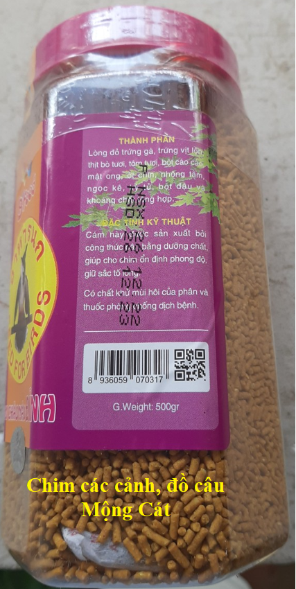 Cám chim chào mào Bifood 500g
