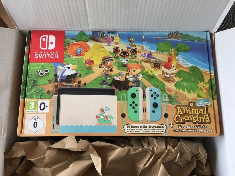 Nintendo switch v2 Animal crossing edition  FULLBOX + BH 6 THÁNG PHẦN MỀN