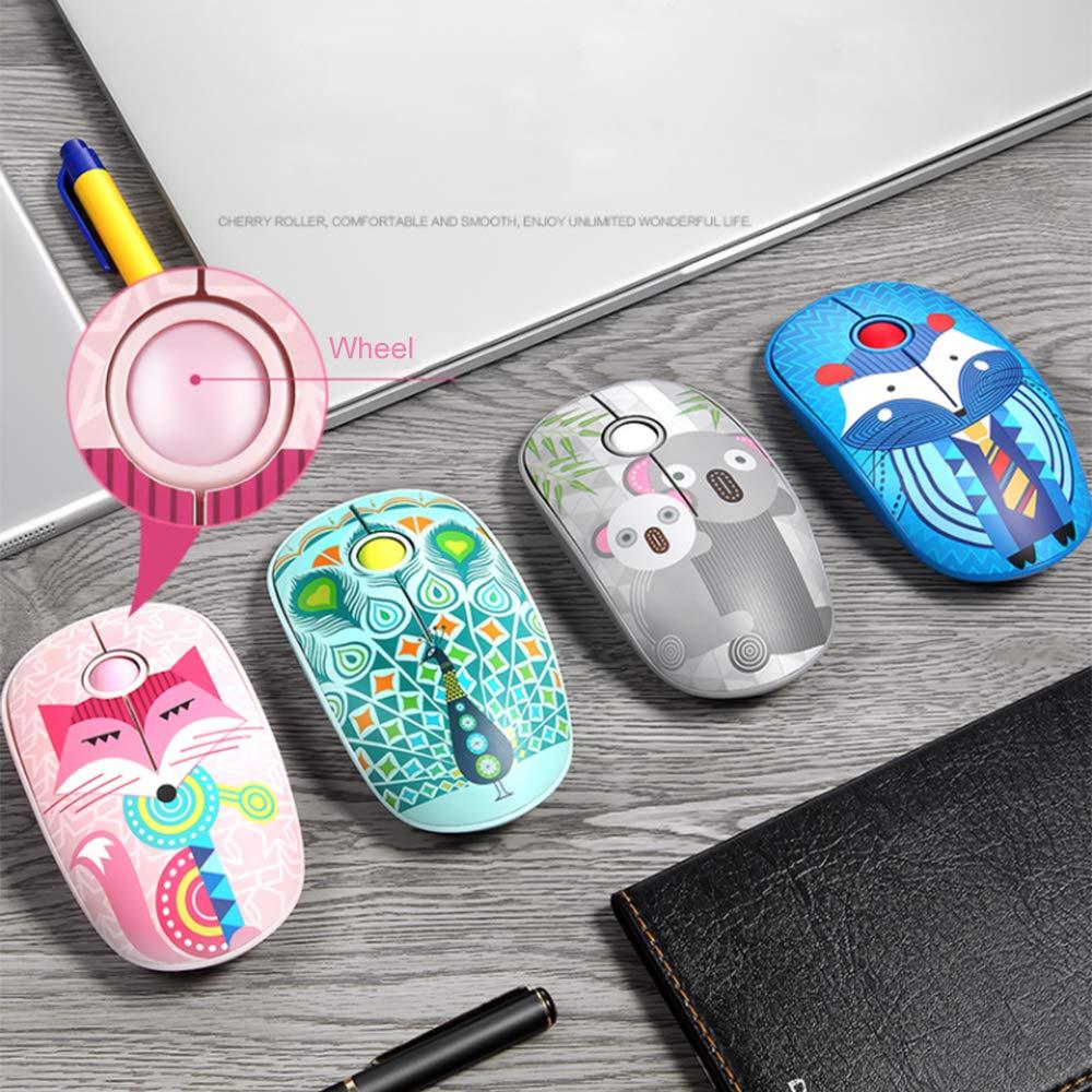Chuột không dây Wireless FD V8 pin dùng đến 12 tháng (4 màu) - Nhất Tín Computer