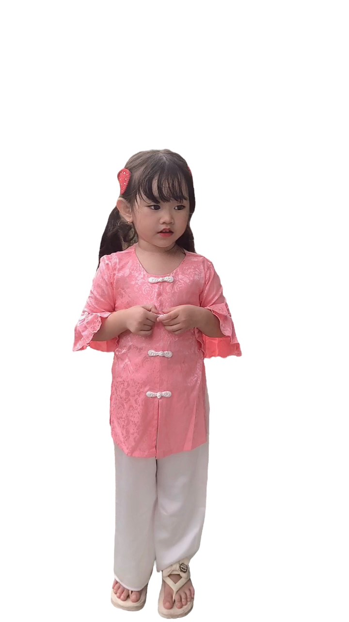 ÁO BÀ BA CÁCH TÂN CÚT TÀU MẸ VÀ BÉ