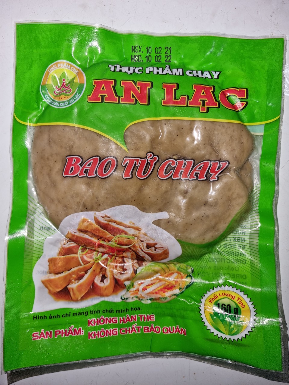 BAO TỬ CHAY 160G