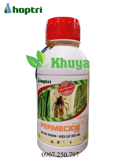 Trừ sâu Hợp Trí Permecide 50EC 480ml chuyên Bọ Xít Muỗi - Sâu Cuốn Lá - Sâu Khoang
