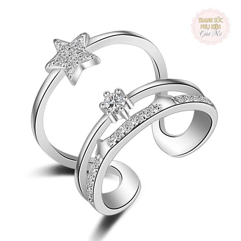 Nhẫn nữ thời trang phong cách Hàn mới N08
