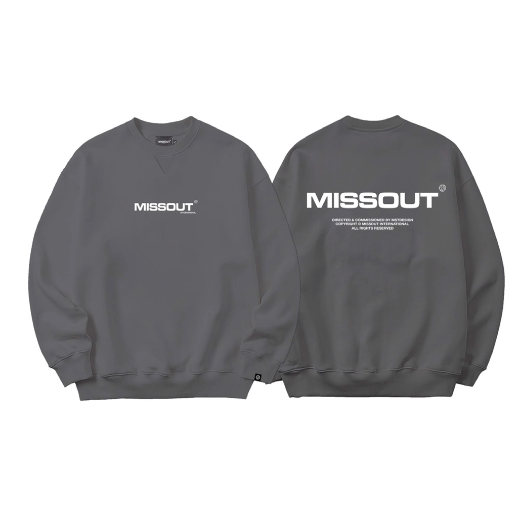 [HCM]Áo Sweater Missout full tag (chính hãng)