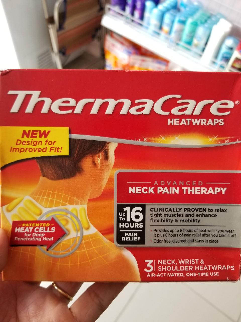 [HCM]Cao Dán ThermaCare HeatWraps Neck Pain Therapy