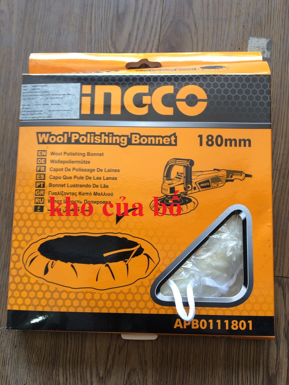Nỉ đánh bóng hiệu ingco apb0111801