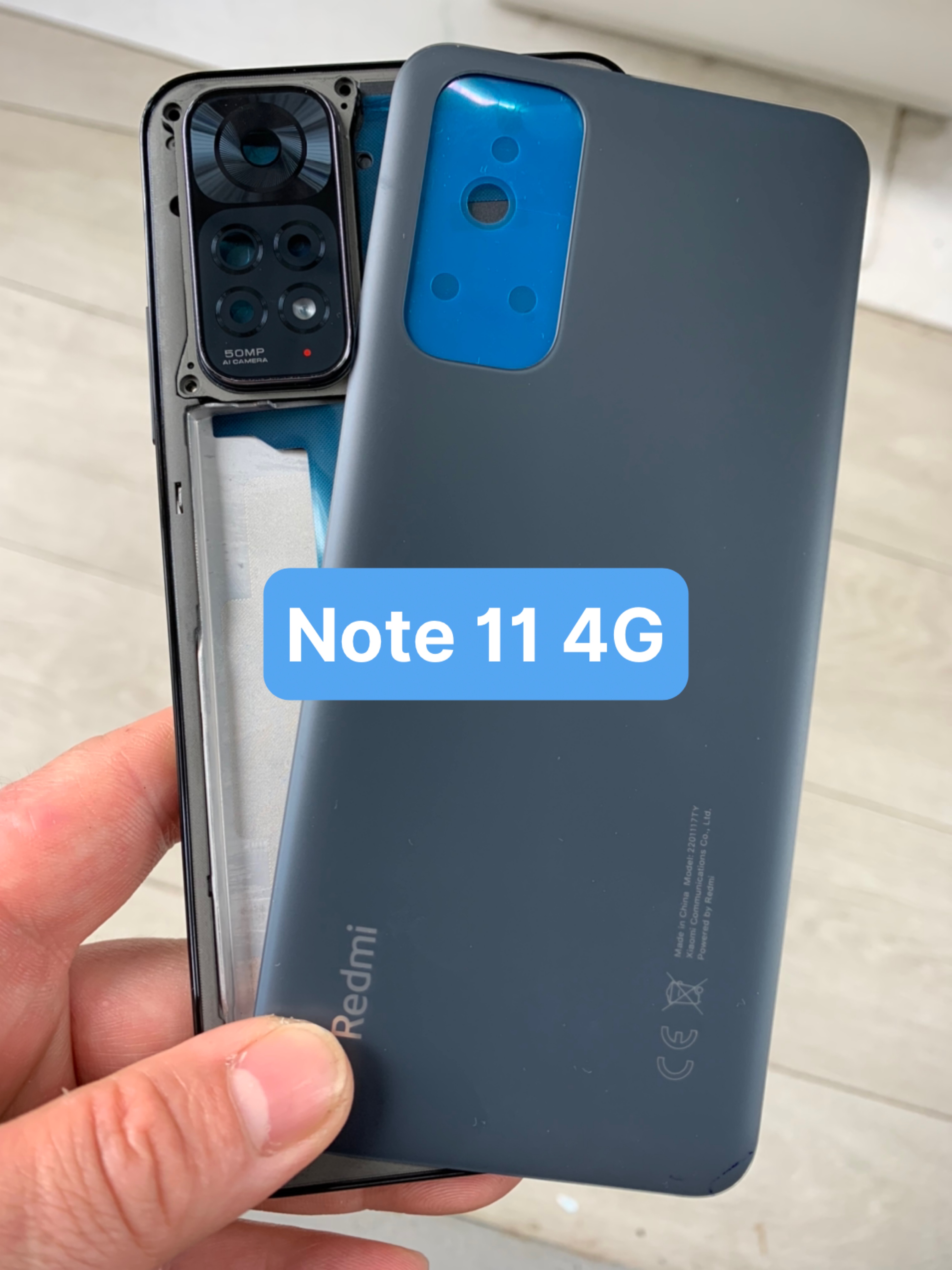 Bộ vỏ điện thoại Xiaomi redmi note 11 - 4G / Note 11s - 4G
