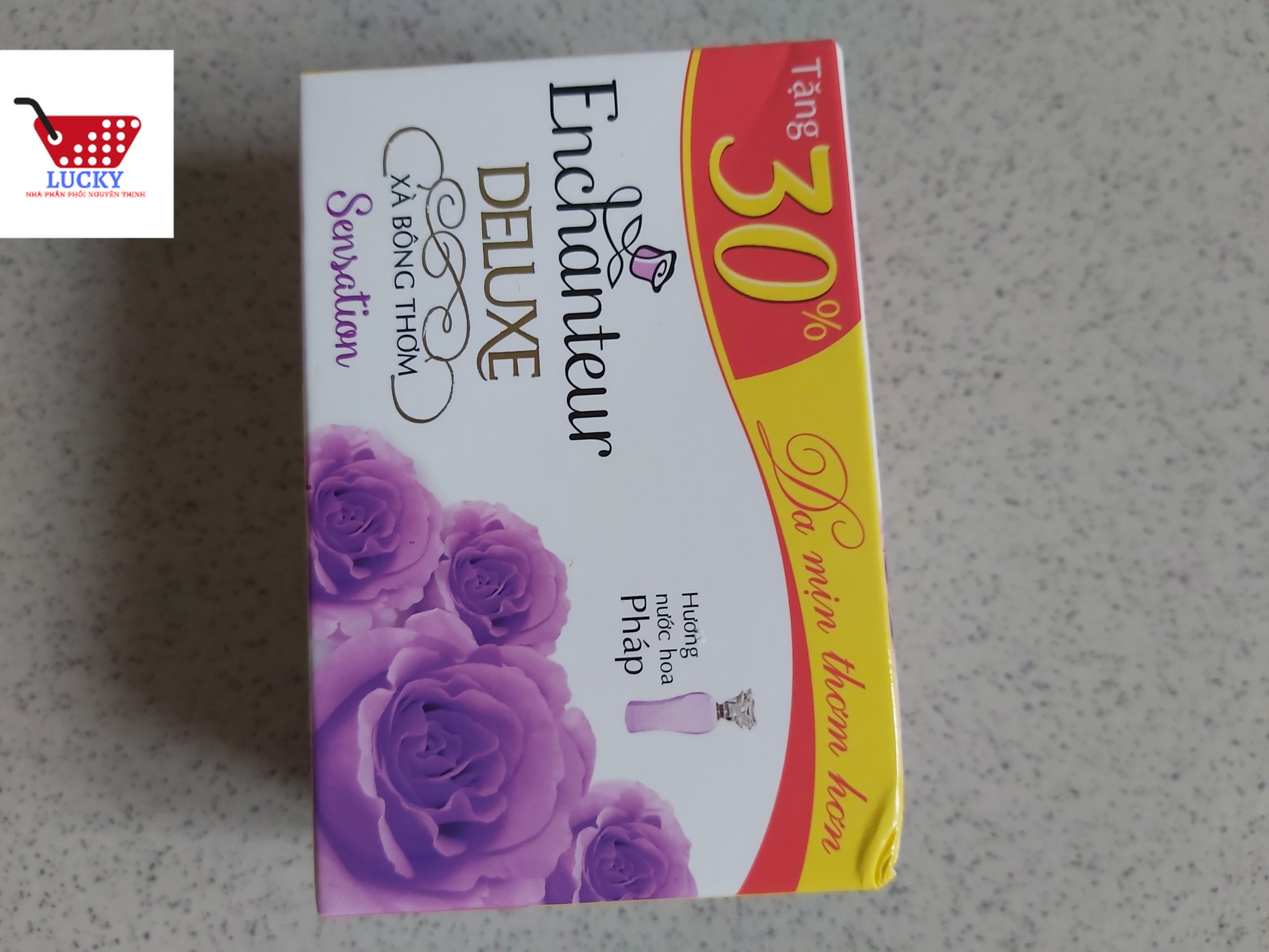 Combo 3 Cục Xà bông thơm enchanteur 90g (Ngẫu nhiên)