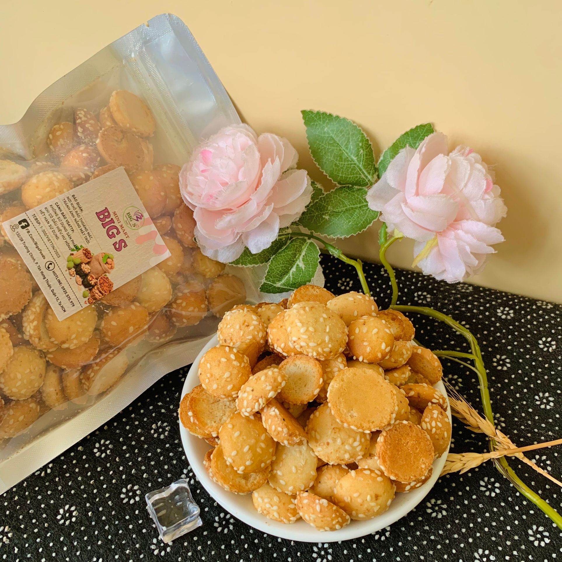 1kg Bánh Nhện Mè BIGS