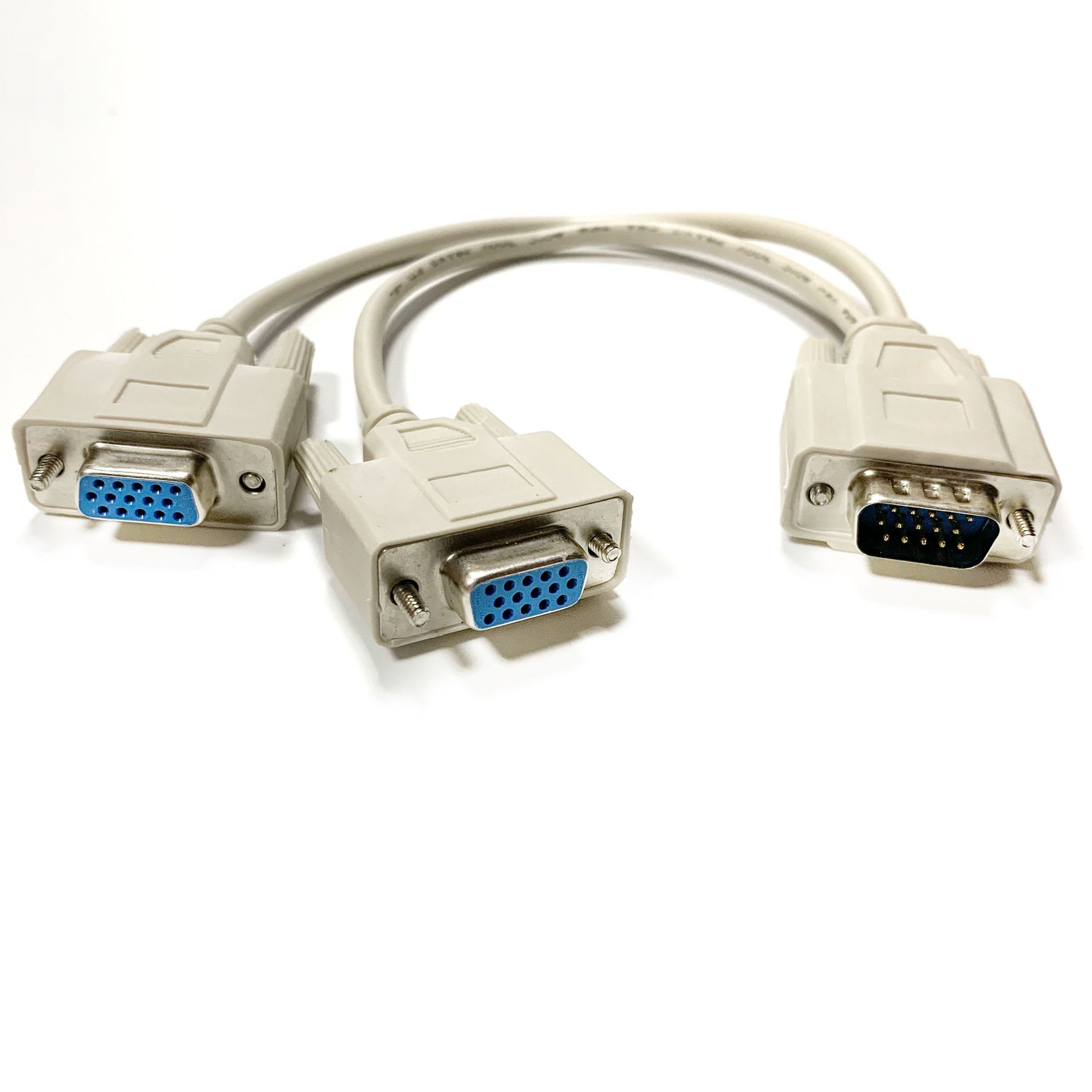 Cáp chia 1 ra 2 cổng vga sử dụng cho 2 màn hình cùng 1 laptop, máy tính
