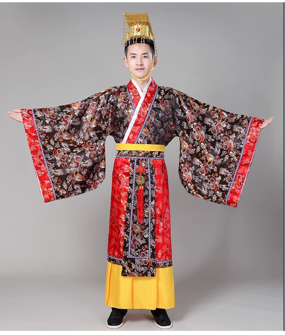 (CÓ SẴN) Trang Phục Vua Hoàng Đế Trung Hoa Trang Phục Tần Thủy Hoàng Trang Phục Ngọc Hoàng