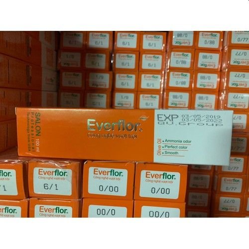 thuốc nhuộm tóc everflor 00/00