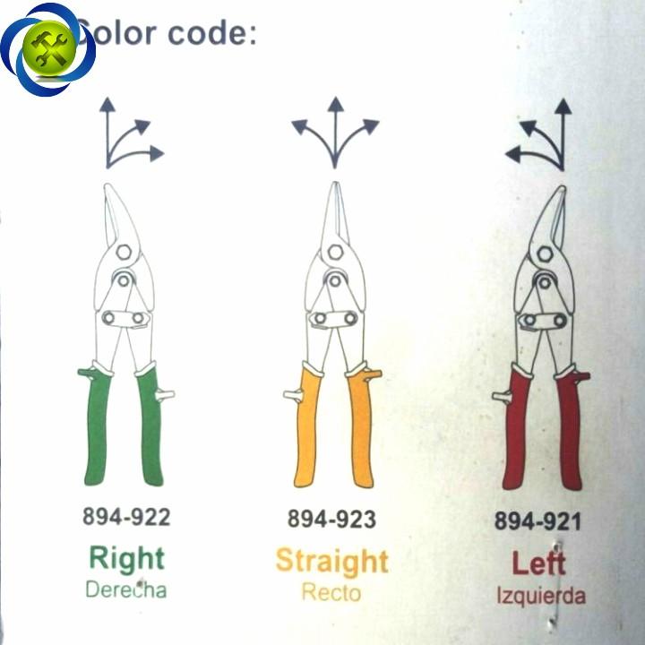 [HCM]Kéo cắt tôn Gestar 894-921 đỏ trái