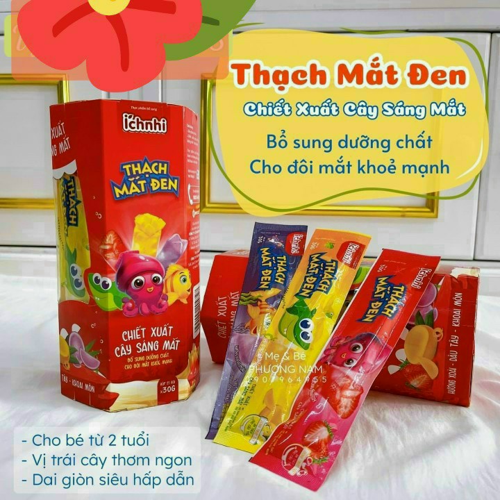 Thạch calci - D  ích nhi, hộp 21 gói