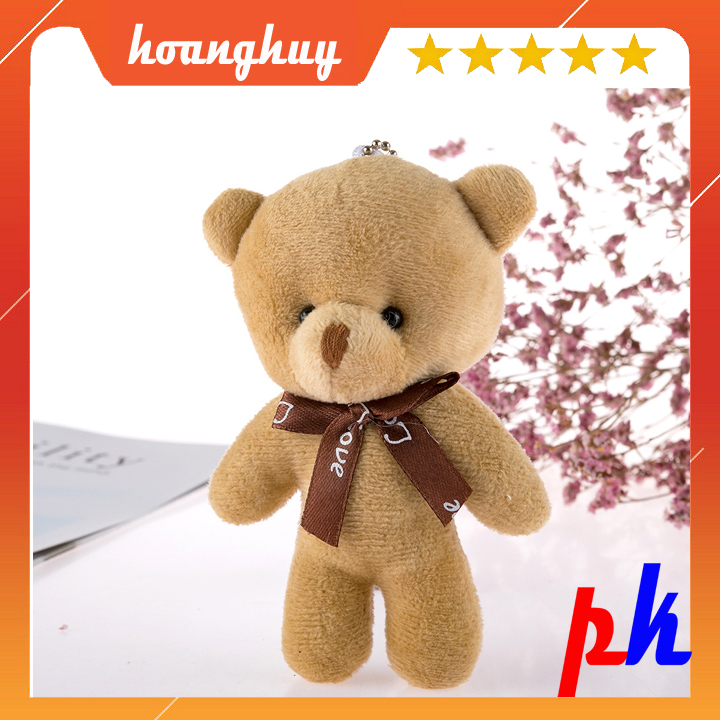 Móc khóa gấu bông kute