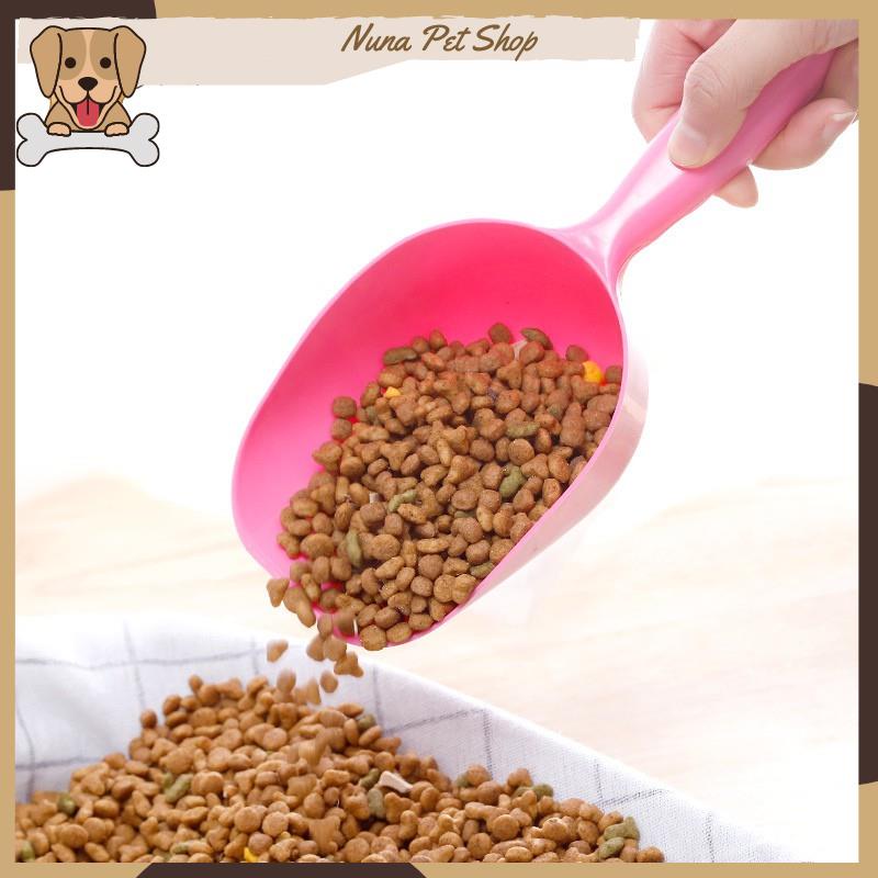 Xẻng xúc thức ăn cho thú cưng (Muỗng xúc thức ăn/ hạt cho chó mèo)