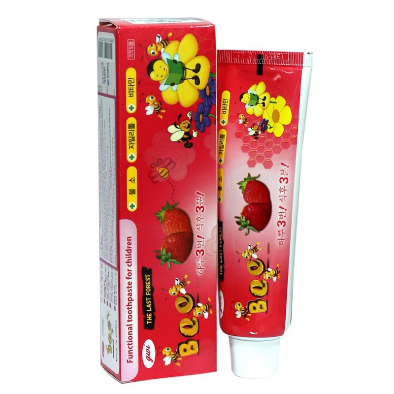 Kem Đánh Răng Trẻ Em Bee Hàn Quốc 90gr đủ mùi