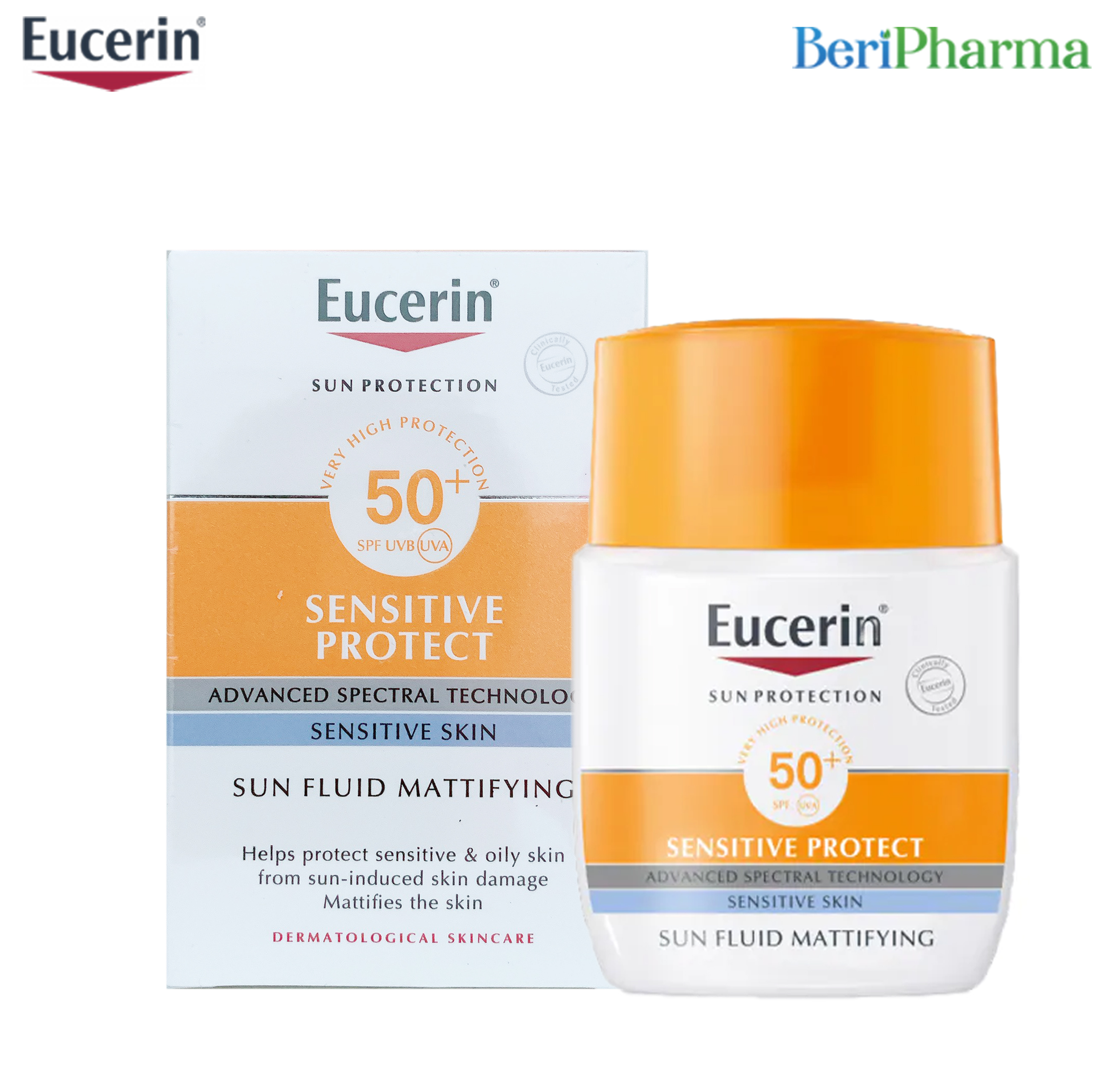 [HCM]Eucerin Kem Chống Nắng Sun Mattifying Fluid 50+ 50ml