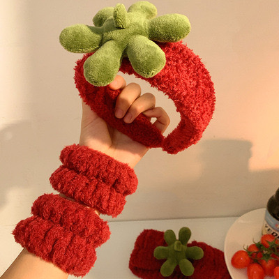 CC12 cài tóc băng đô nữ bờm tóc trái dứa 🍍 trái dâu 🍓