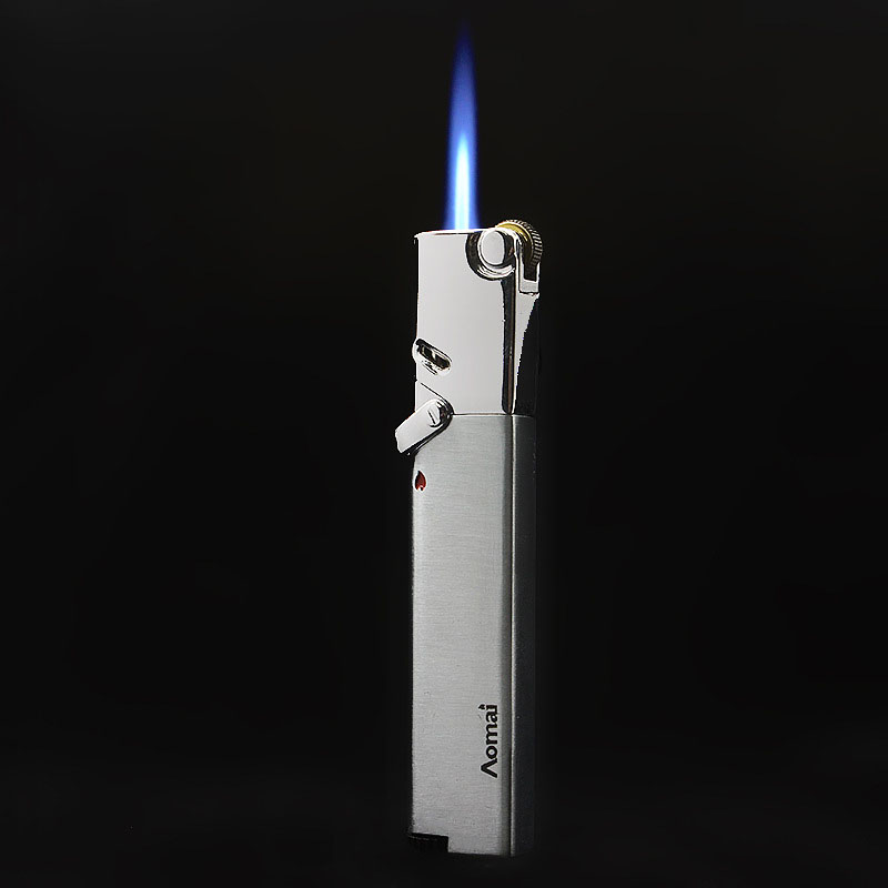 Hột quẹt bật lửa khè gas đá Aomai AM365 kim loại