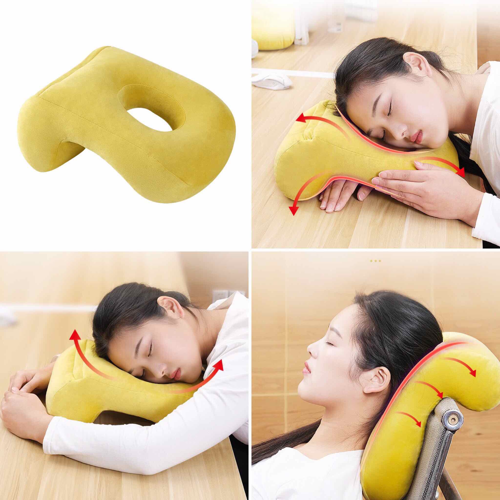 [HCM]Gối ngủ dành cho dân văn phòng 3 in 1 (tựa đầu tựa lưng tựa tay)