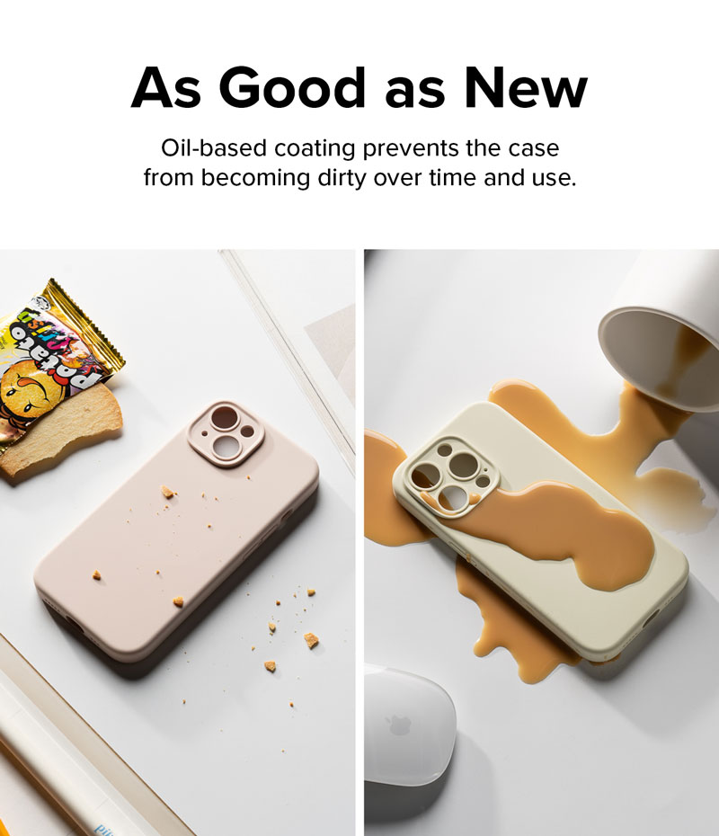 Ốp lưng iPhone 15 Pro Max/15 Pro/15 Plus/15 RINGKE Silicone Magnetic