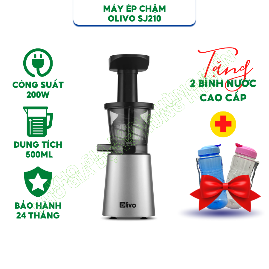 Máy ép chậm olivo sj210 phiên bản mới nhất ép siêu kiệt bã - hàng chính hãng