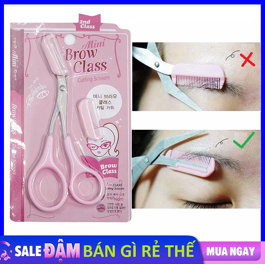 Kéo cắt tỉa lông mày mini brow class