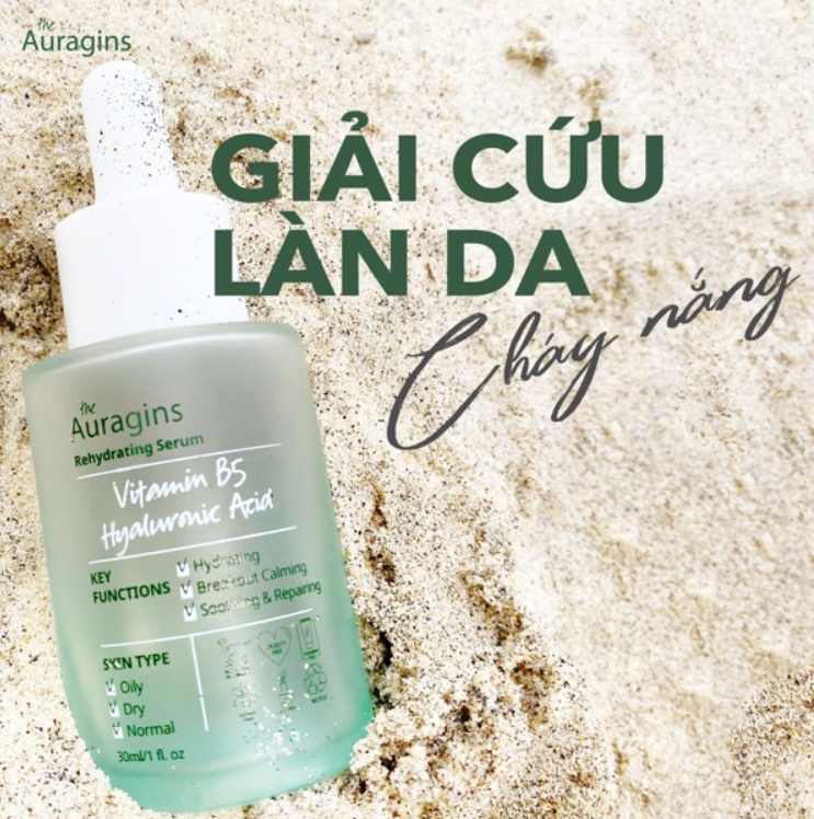 Serum Auragins Vitamin B5 HA 30ml