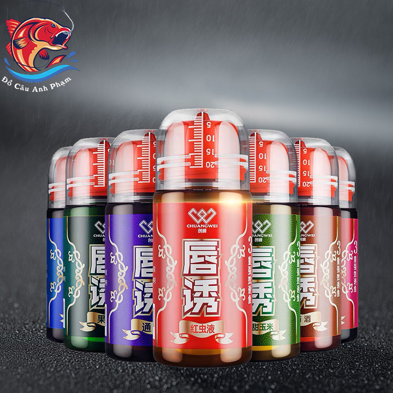 Hương liệu dẫn dụ cá, tinh mùi câu cá