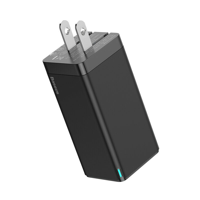 Bộ sạc nhanh Baseus GaN3 Pro Quick Charger 65W (Type Cx2 + USB , PD3.0/ PPS/ QC4.0/ SCP/ FCP Multi Quick Charge Protocol, GaN3 Technology)