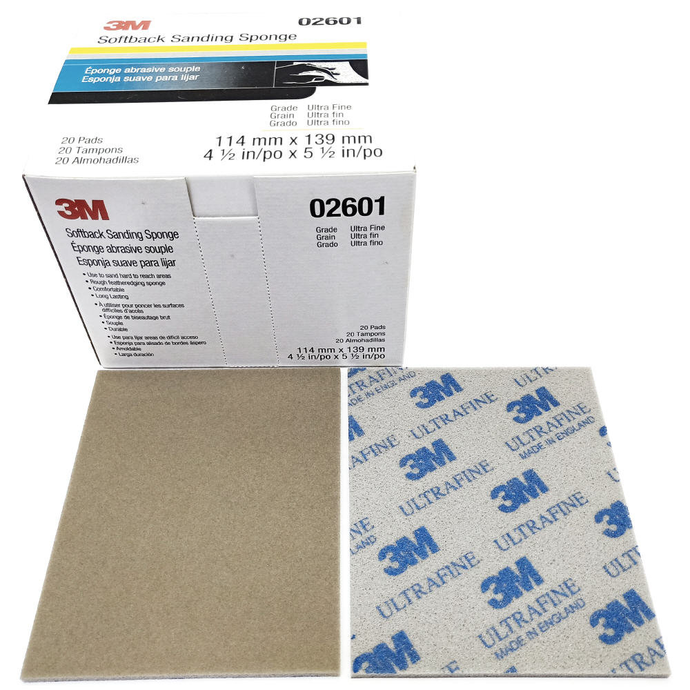 Nhám Xốp Mịn 3M 02601 UltraFine Softback Sanding Sponge (P800-P1000)