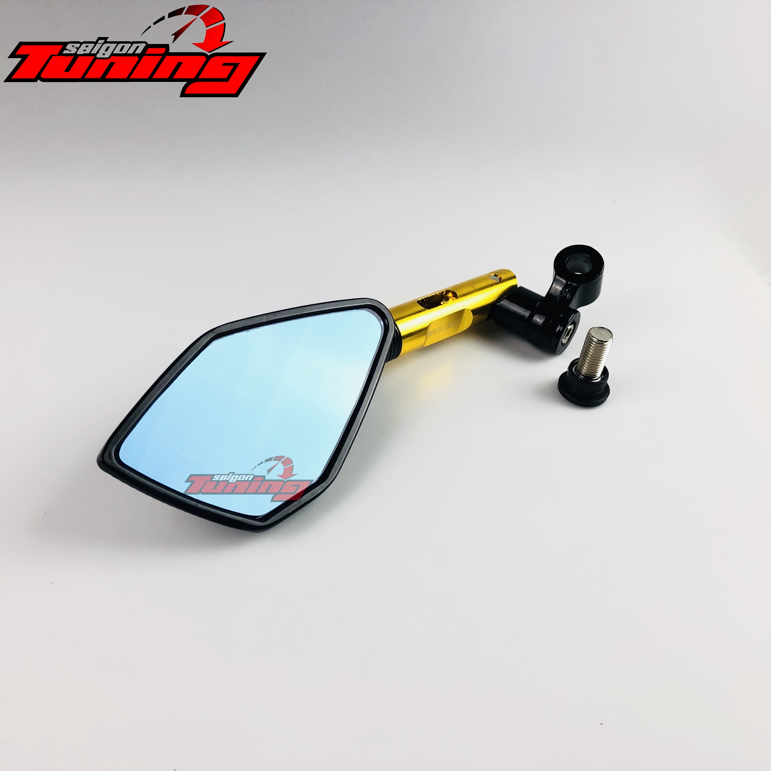 [HCM]Kính ( gương) trái chiếu hậu - Màu vàng Gold SaigonTuning