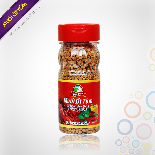 Muối ớt tôm ĐB Tây Ninh 80g