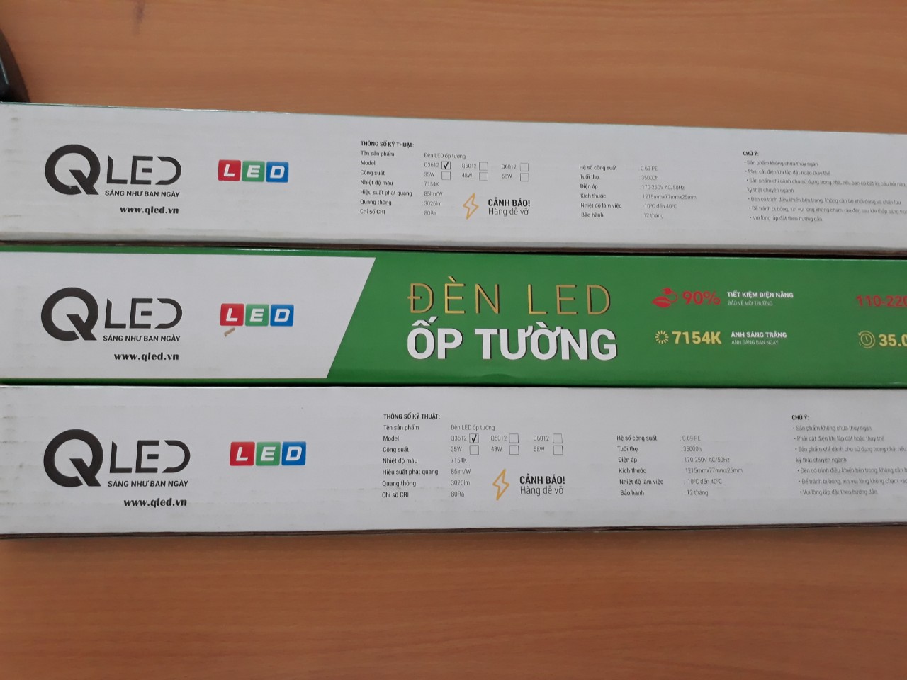20 ĐÈN LED ỐP TƯỜNG 1,2M - 36W