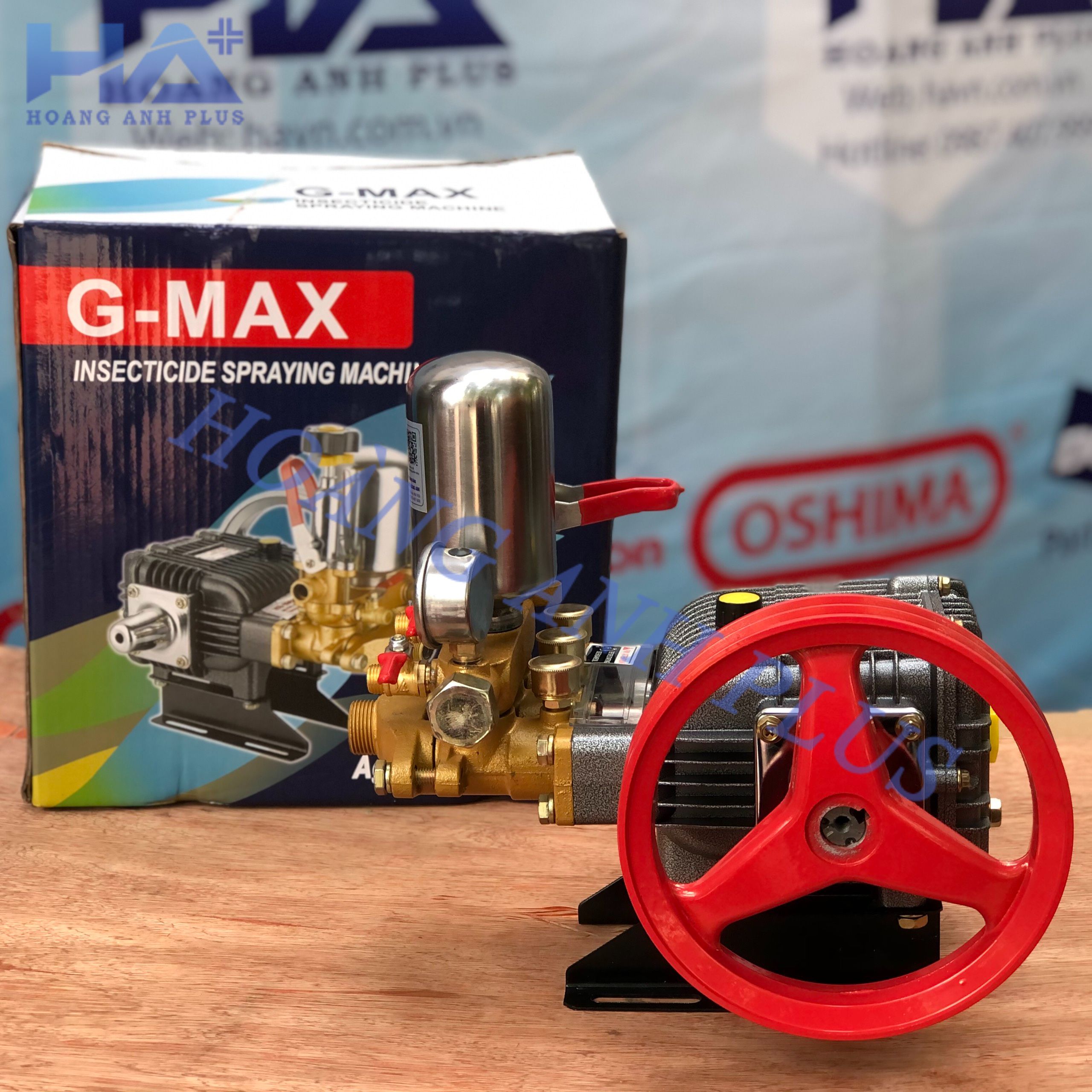 Đầu Phun Xịt Áp Lực 1Hp Gmax GM-26TT