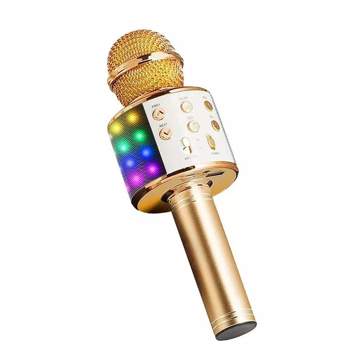 Míc hát karaoke kiêm loa bluetooth micro hát karaoke trên điện thoại mic hát karaoke không dây loa bluetooth hát karaoke cầm tay - BẢO HÀNH 1 ĐỔI 1 NẾU LỖI