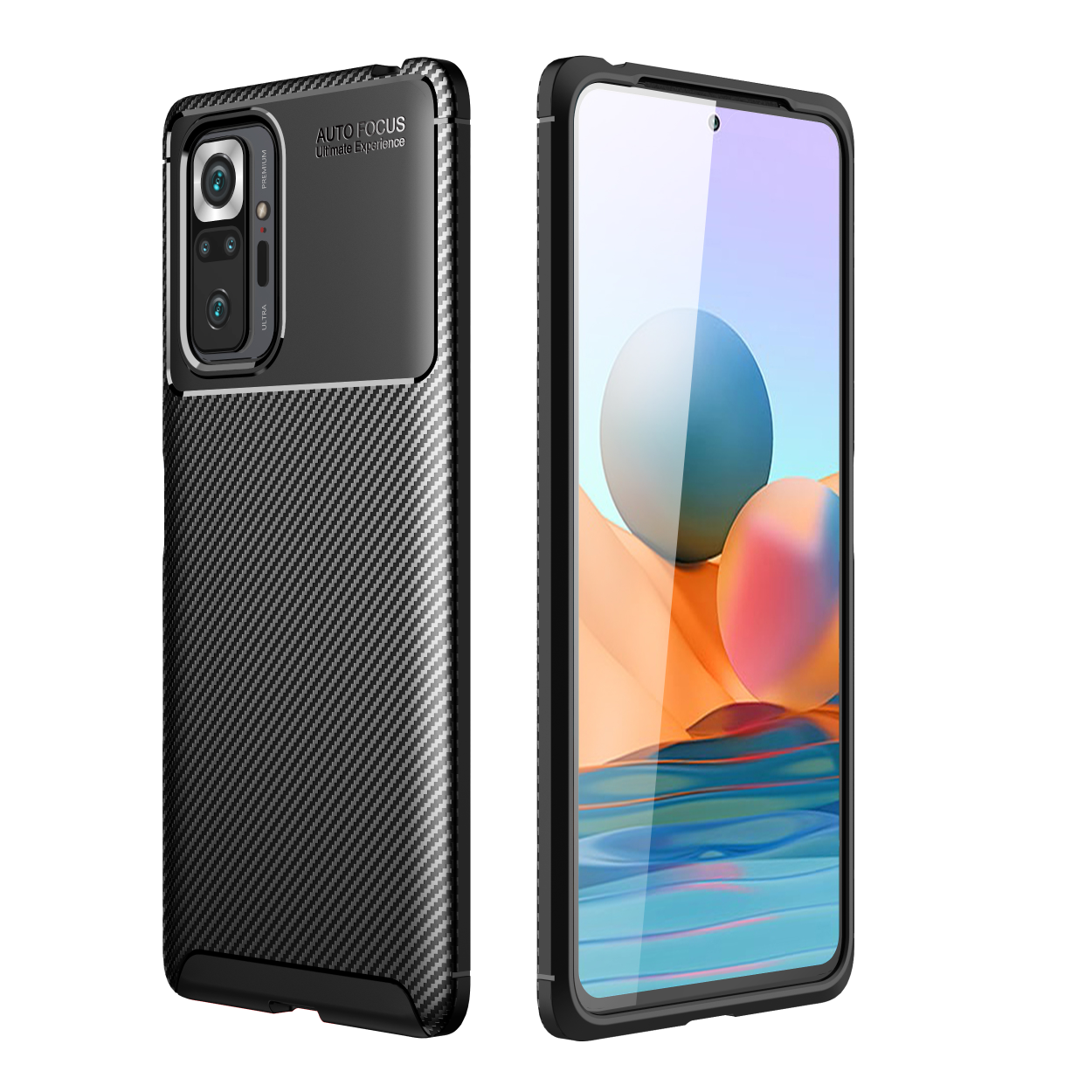 Ốp lưng Redmi Note 10 Pro chống sốc vân Rằn Ri Auto Focus cao cấp