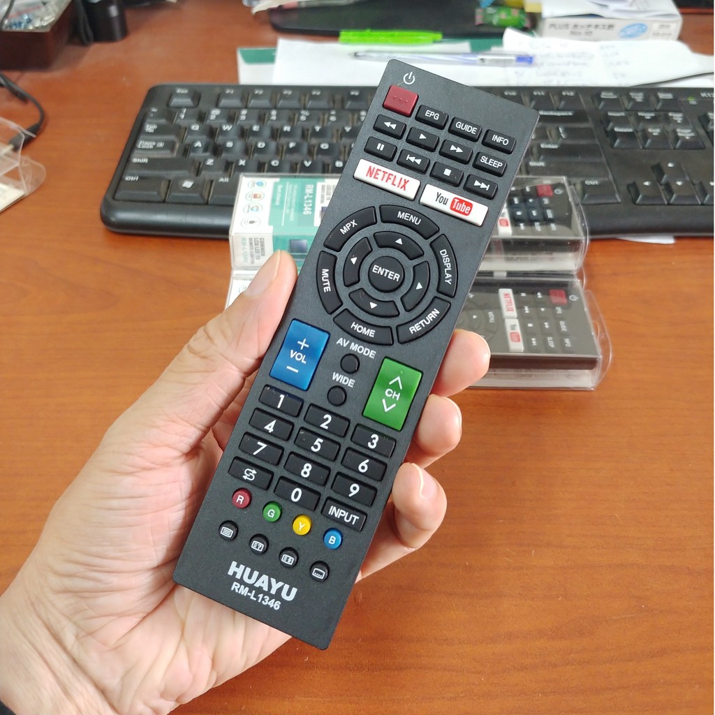 [Hàng chất lượng cao BH 1 năm] Remote - điều khiển TV SHARP Smart RM - L1346.