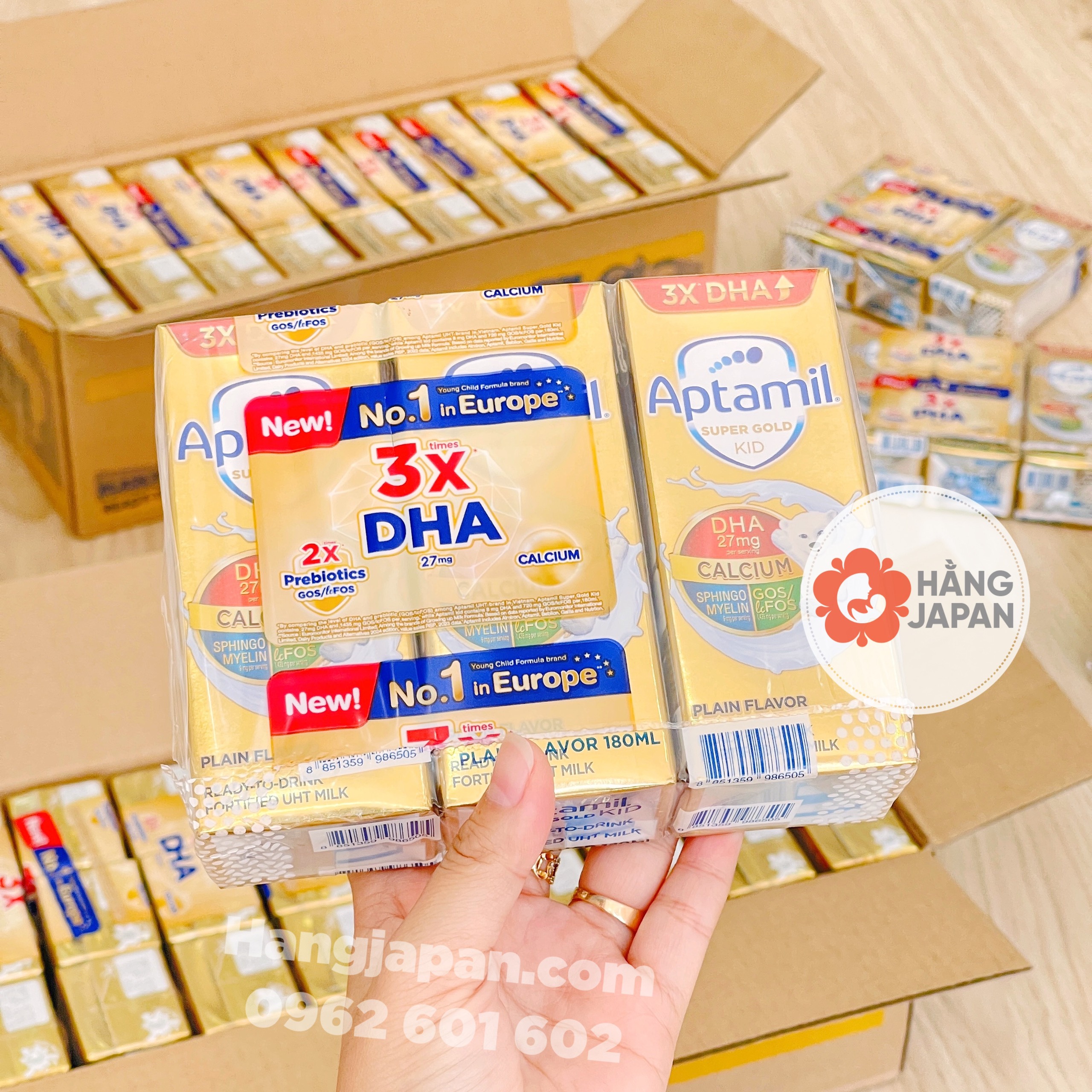 Sữa Công Thức Aptakid Pha Sẵn Hộp 180ml