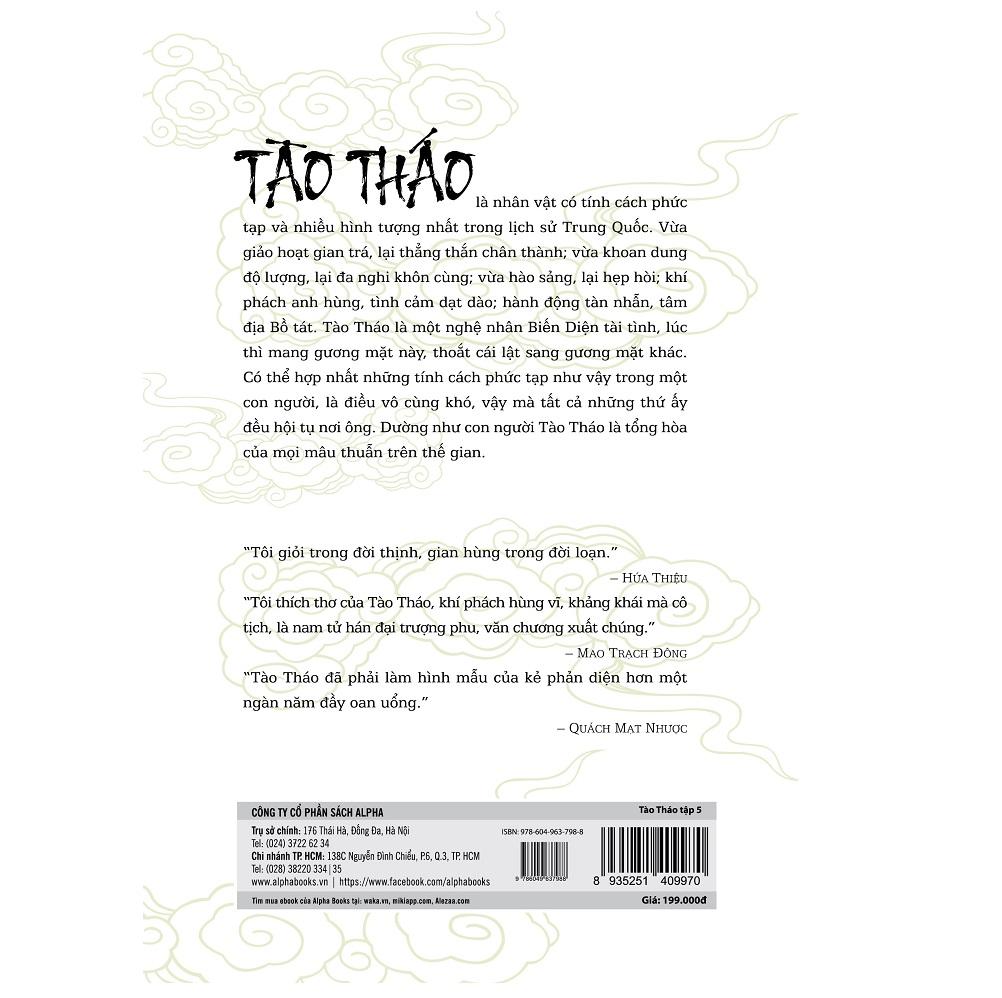 Sách - Tào Tháo Thánh nhân đê tiện tập 5