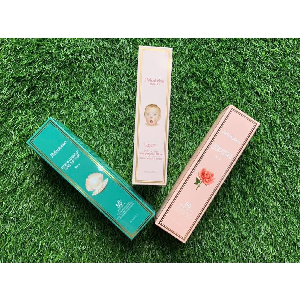 [HCM]Xịt Chống Nắng JM Solution|Xanh  Ngọc  Trai
