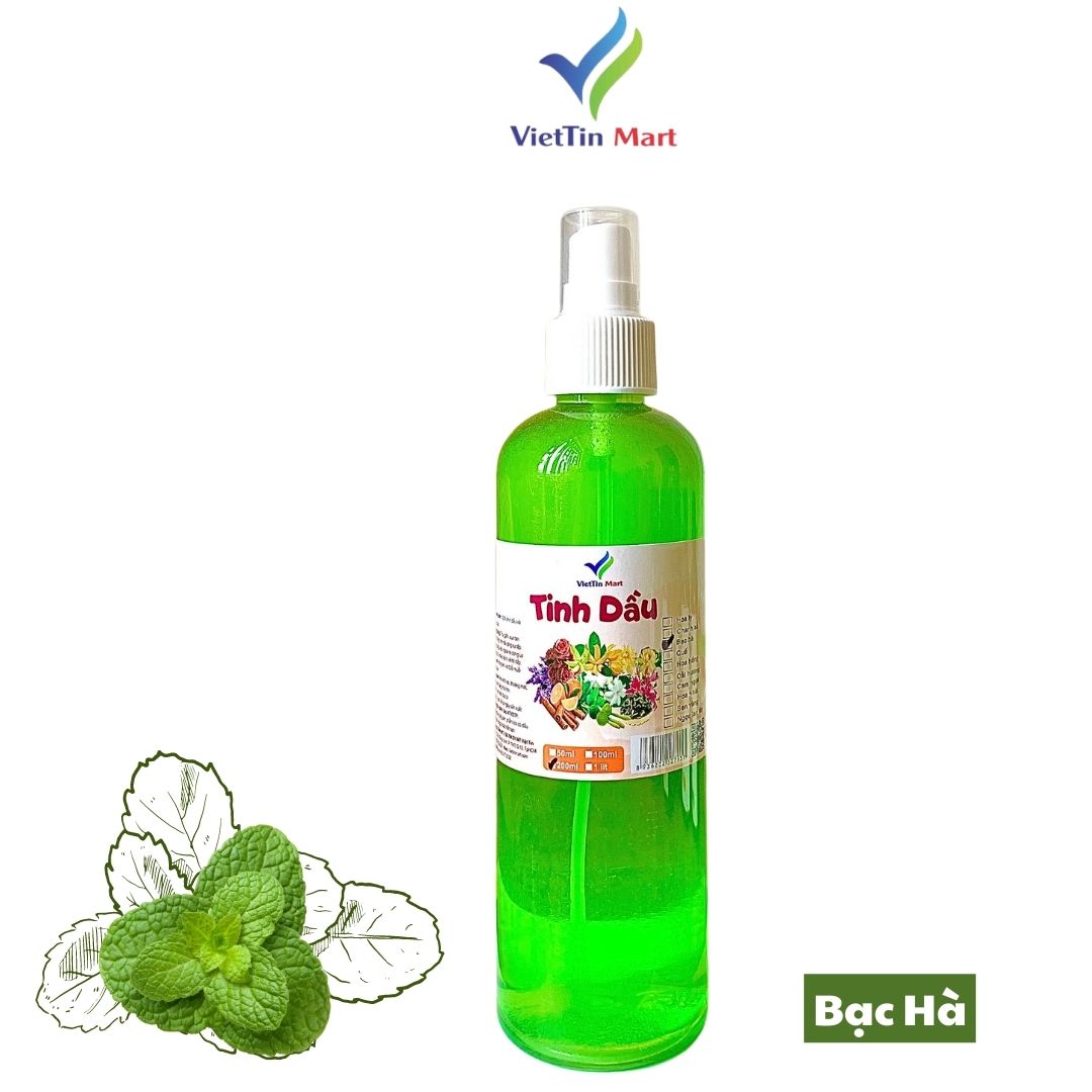 Tinh dầu bạc hà chai xịt 200ml