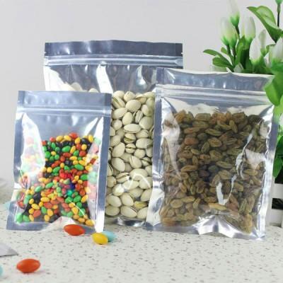 1kg Túi Zip Bạc Nhiều Size / Zipper 1 Mặt Bạc
