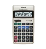 [HCM]Máy tính bỏ túi Casio HL-122TV (Xám) 12 số