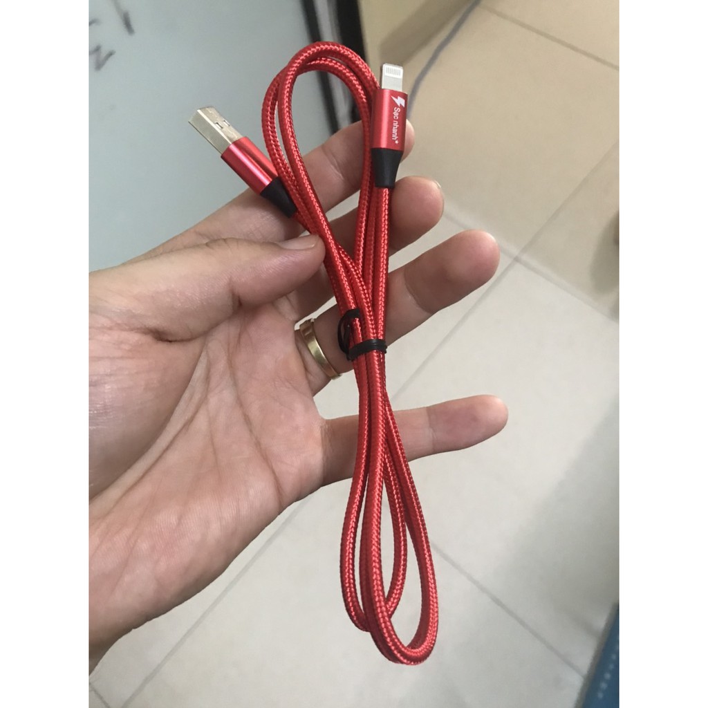 [CAP09] Cáp dù 1m Ip, type, micro sạc nhanh