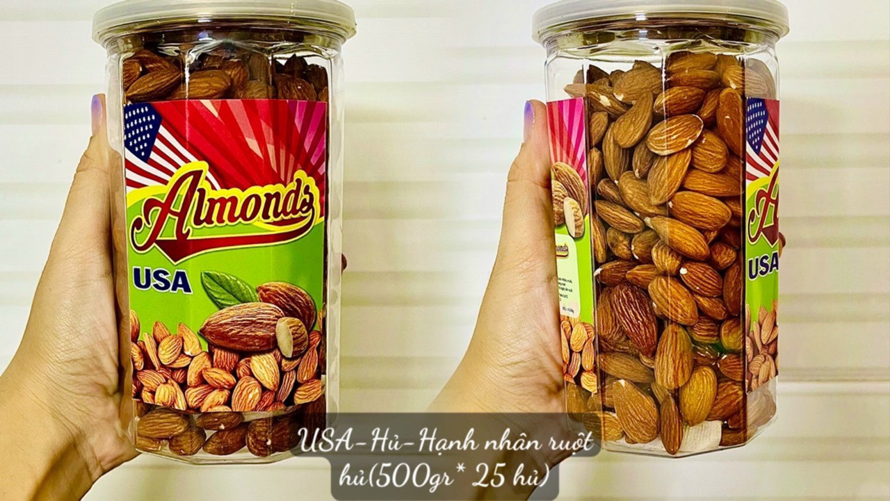 Hạnh nhân nhập khẩu mỹ-hủ cap cấp - date luôn mới