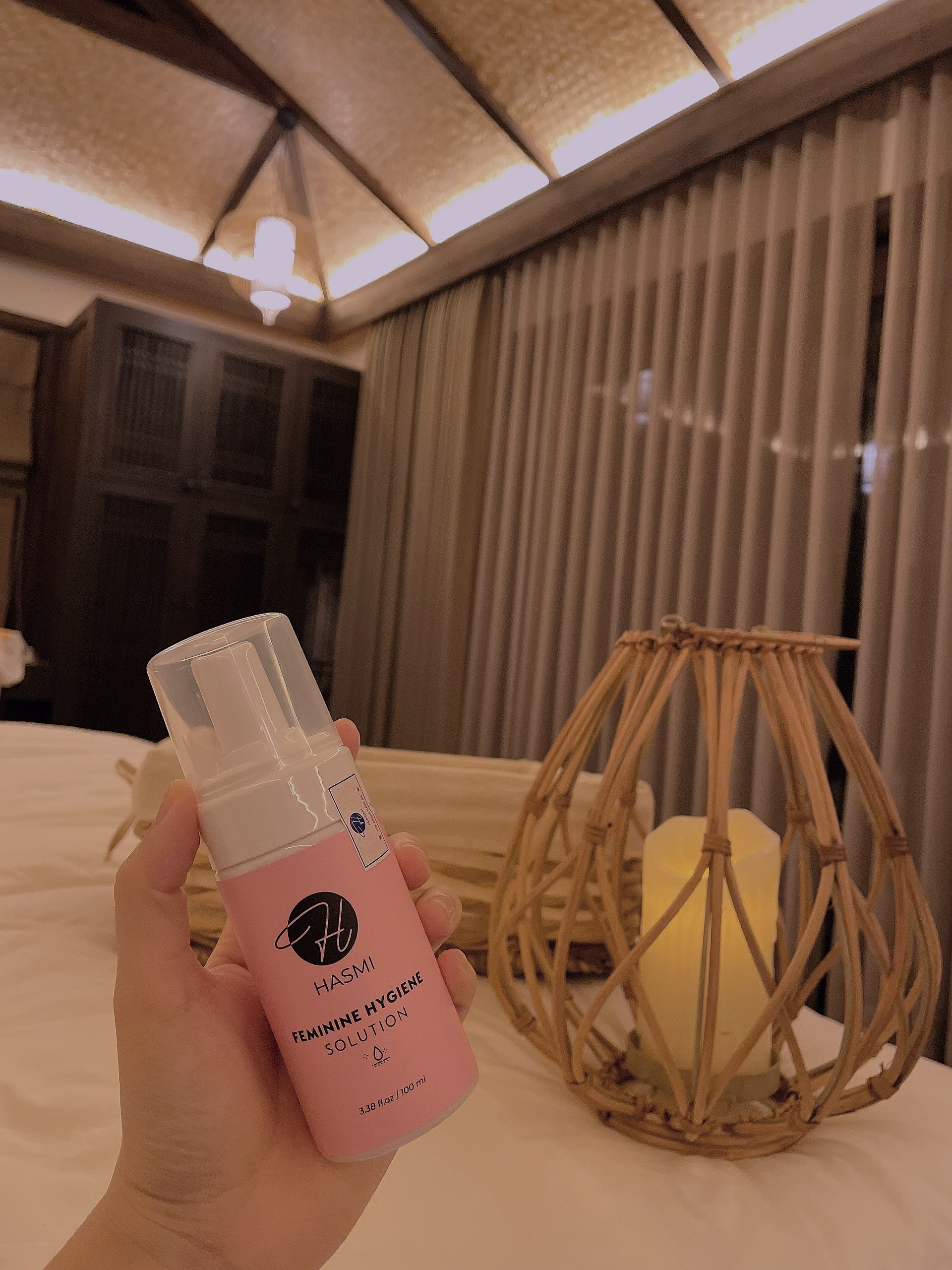 Dung dịch vệ sinh phụ nữ Hasmi Gold Hàn quốc 100ml