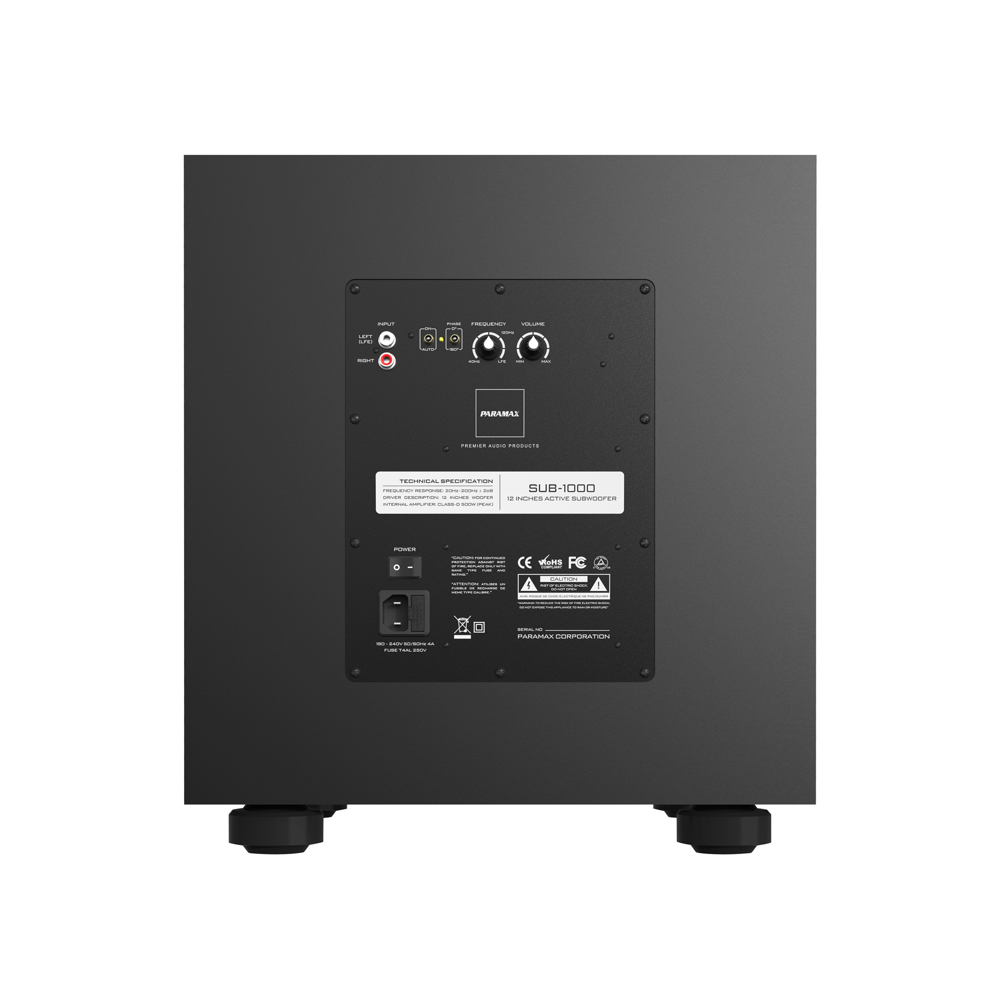[HCM][Trả góp 0%]Loa Sub Paramax Sub-1000 New