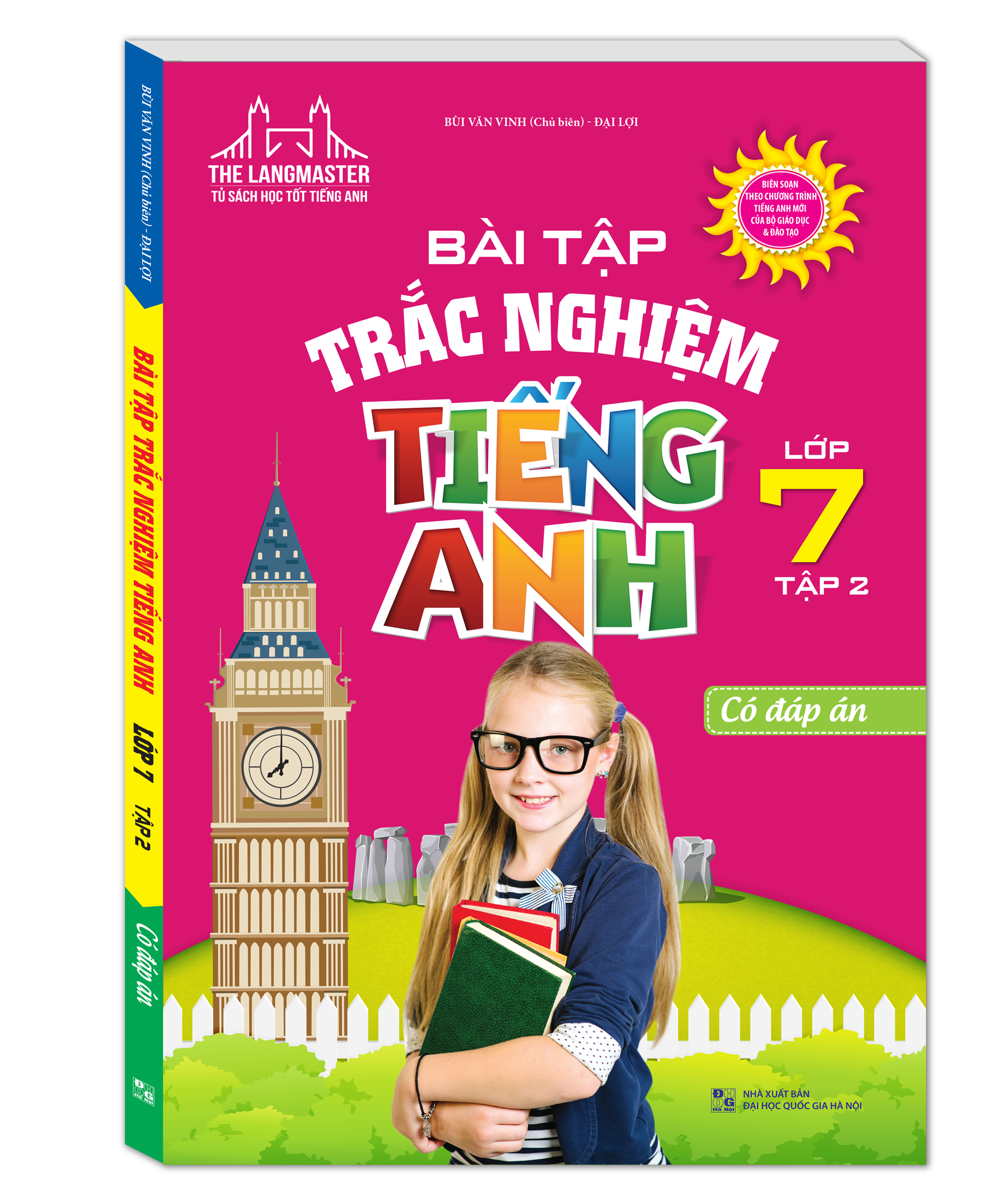 Bài tập trắc nghiệm tiếng Anh lớp 7 tập 2